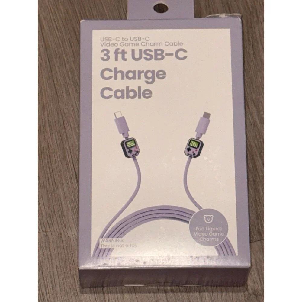 GEMS Figural 3ft USB-C Cable -‎ Video Game